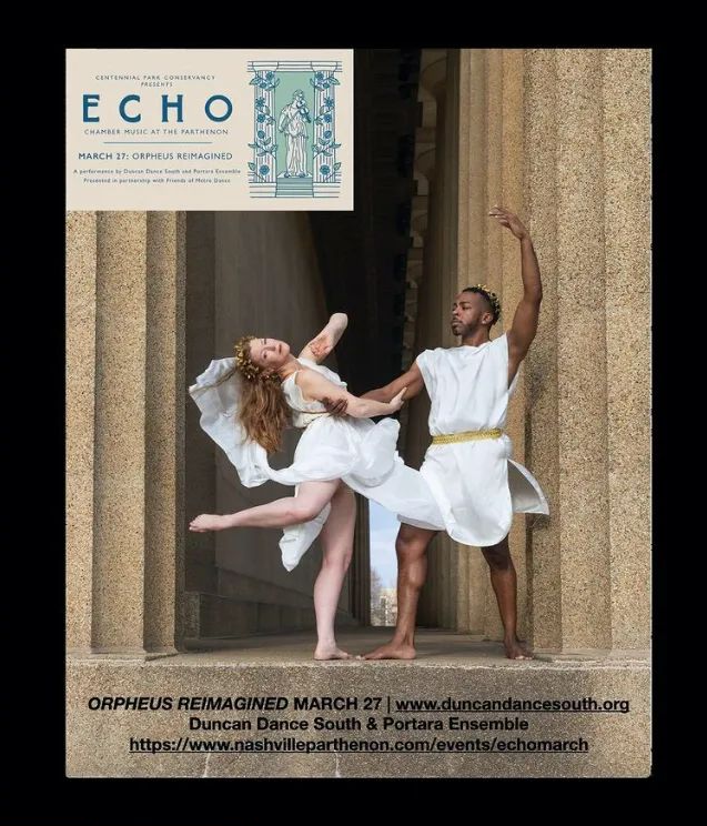 "Orpheus Reimagined" Parthenon Echoes Concert Series